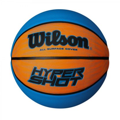 Мяч баскетбольный W HYPER SHOT BBALL BL/OR SZ7 SS18 голубой/оранжевый 7
