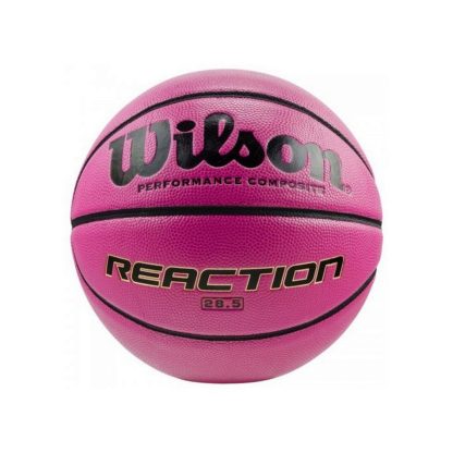 Мяч баскетбольный Wilson REACTION 285 BSKT PK SZ6 SS18 розовый 6